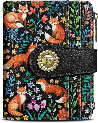 Cute floral fox - cute, boho