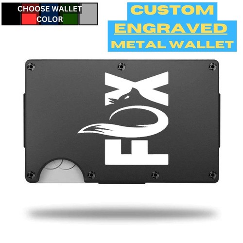 Custom fox laser engraved - custom,